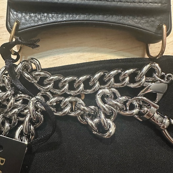 Bandolier 14 Pro Max iPhone Case Gia - Black and Red Heart Leather - Picture 4 of 6